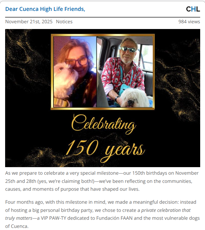 150 Years Birthday Celebration