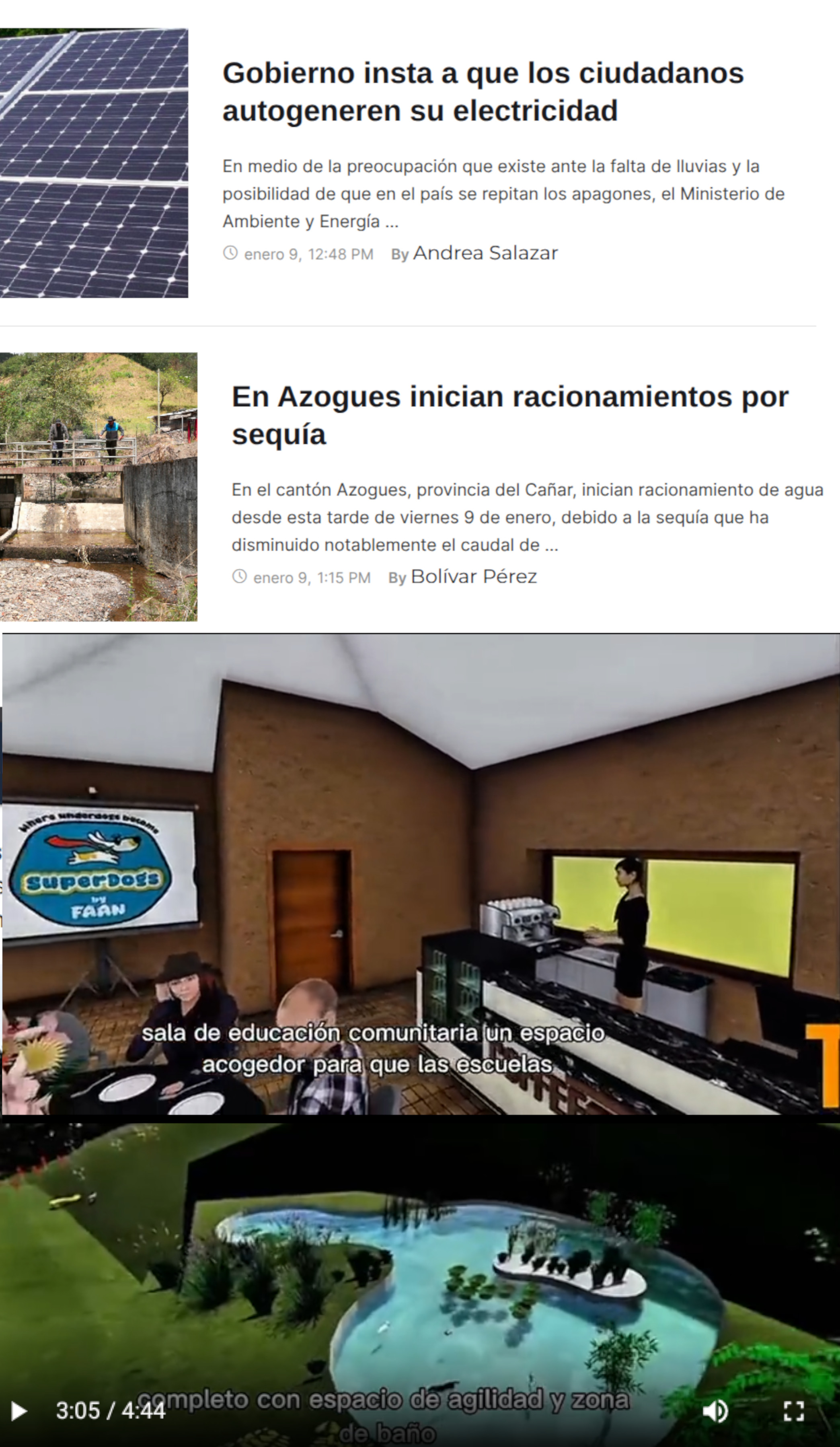 electricity requirements